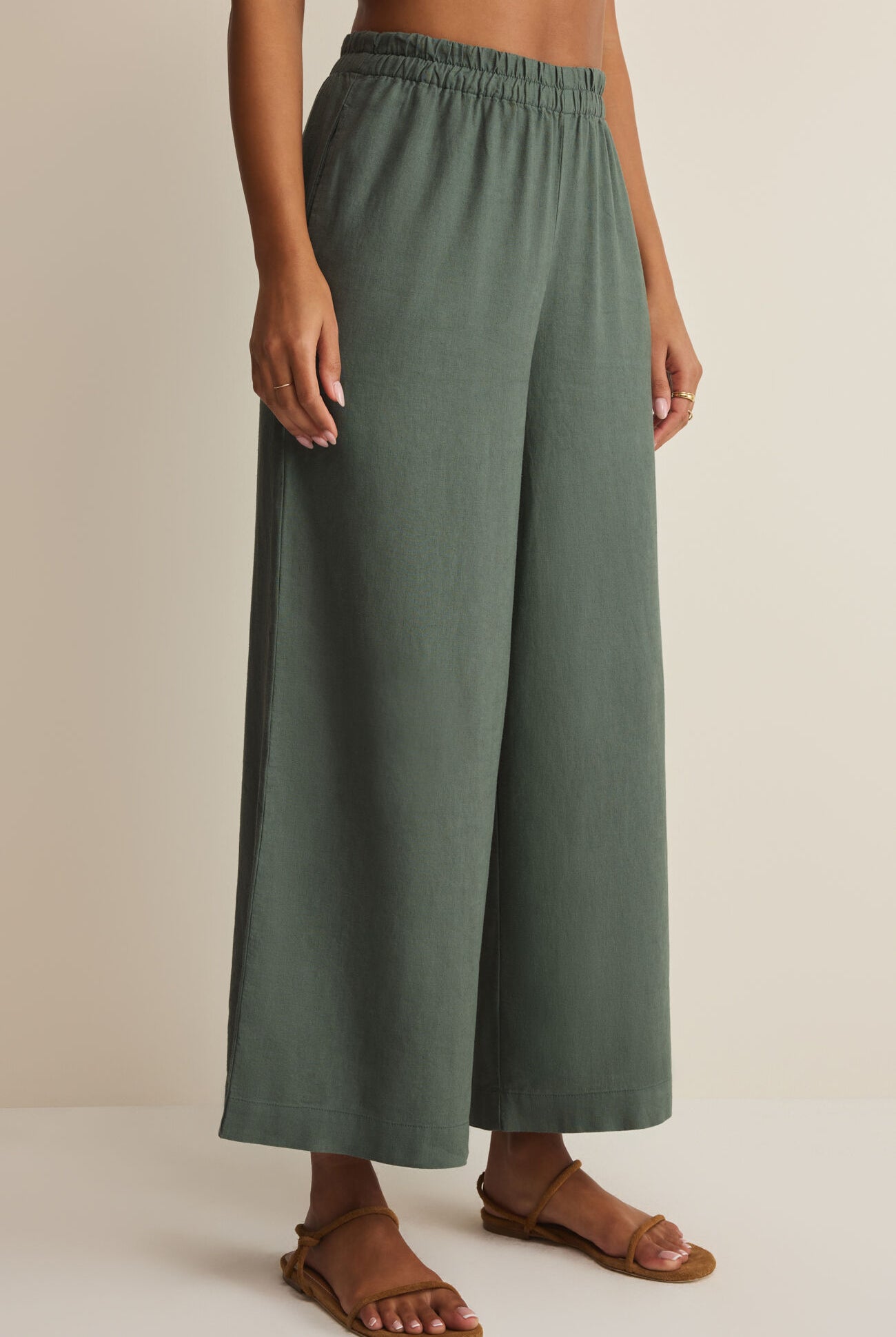 Scout Linen Pant-Pants-Vixen Collection, Day Spa and Women's Boutique Located in Seattle, Washington