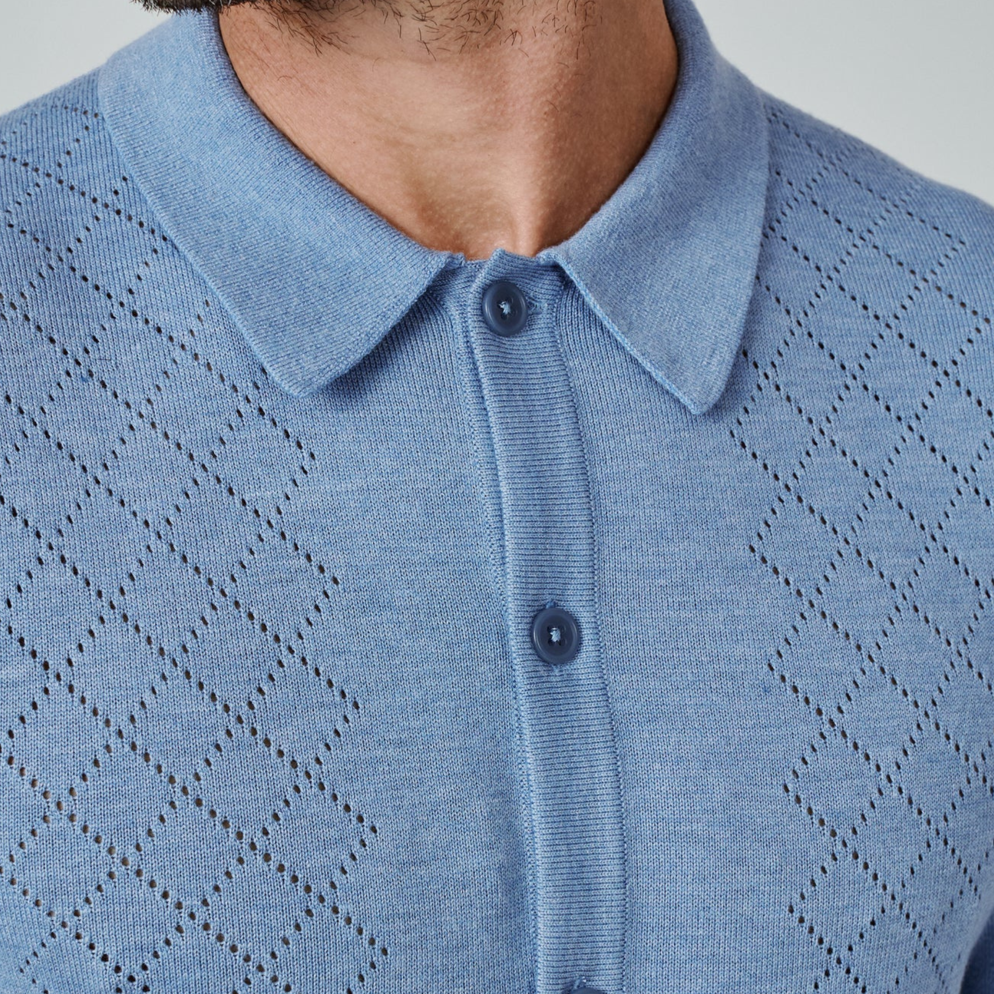 Venice Polo Sweater-Men's Tops-Vixen Collection, Day Spa and Women's Boutique Located in Seattle, Washington