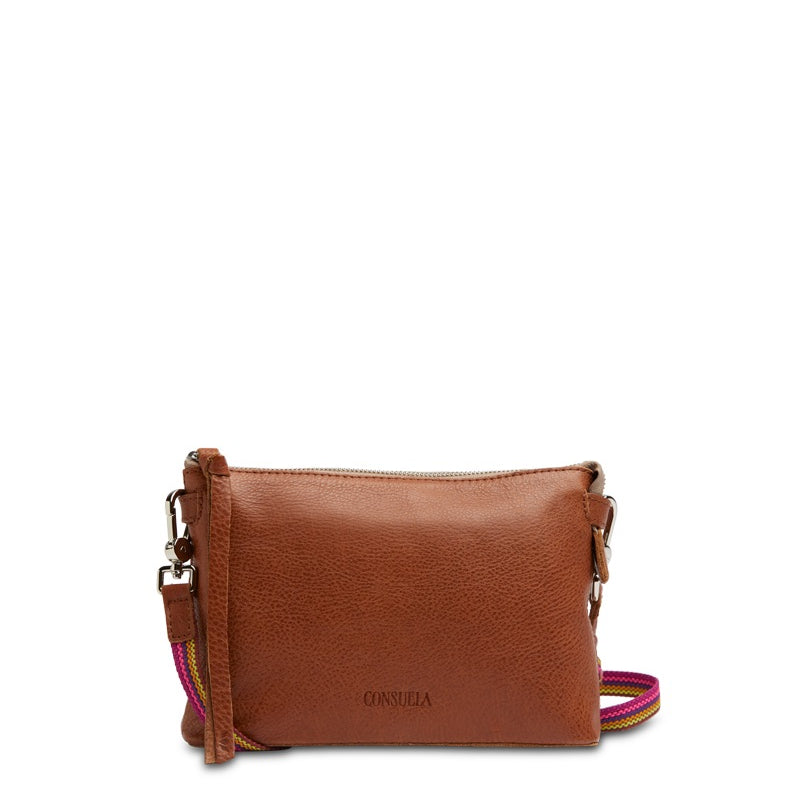 Consuela Brandy Midtown Crossbody-Bags + Wallets-Vixen Collection, Day Spa and Women's Boutique Located in Seattle, Washington