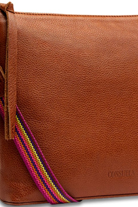 Consuela Brandy Downtown Crossbody-Bags + Wallets-Vixen Collection, Day Spa and Women's Boutique Located in Seattle, Washington