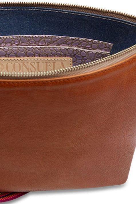 Consuela Brandy Downtown Crossbody-Bags + Wallets-Vixen Collection, Day Spa and Women's Boutique Located in Seattle, Washington