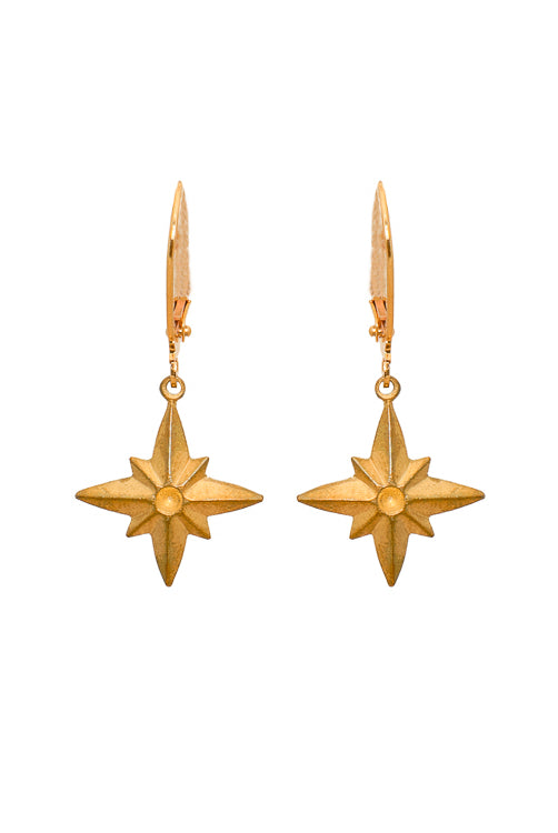 Compass Rose-Earrings-Vixen Collection, Day Spa and Women's Boutique Located in Seattle, Washington