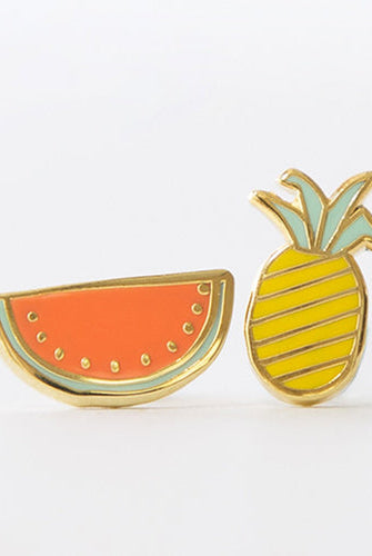 Fruits Earrings-Earrings-Vixen Collection, Day Spa and Women's Boutique Located in Seattle, Washington