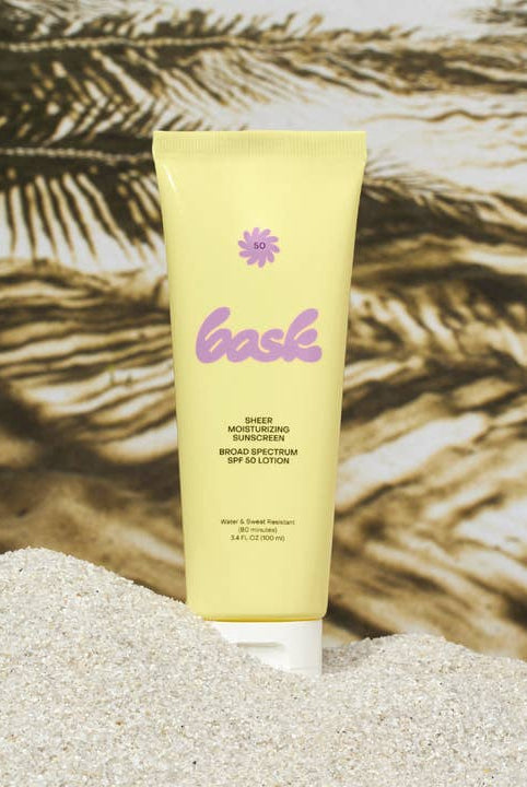 Bask Lotion Sunscreen SPF 50 Travel Size-Skin Care-Vixen Collection, Day Spa and Women's Boutique Located in Seattle, Washington