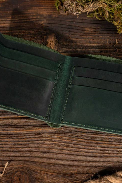 Leather Handmade Wallet-Bags + Wallets-Vixen Collection, Day Spa and Women's Boutique Located in Seattle, Washington