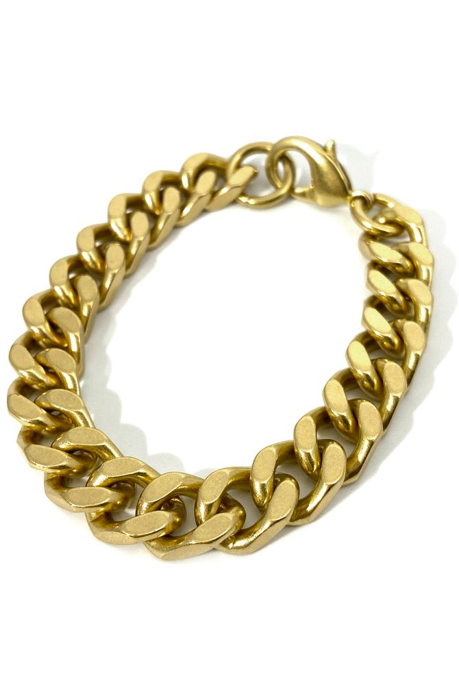Thick Curb Chain 3.0-Bracelets-Vixen Collection, Day Spa and Women's Boutique Located in Seattle, Washington