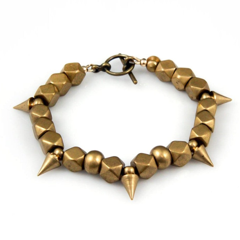 On Point: Indian Brass Bracelet-Bracelets-Vixen Collection, Day Spa and Women's Boutique Located in Seattle, Washington