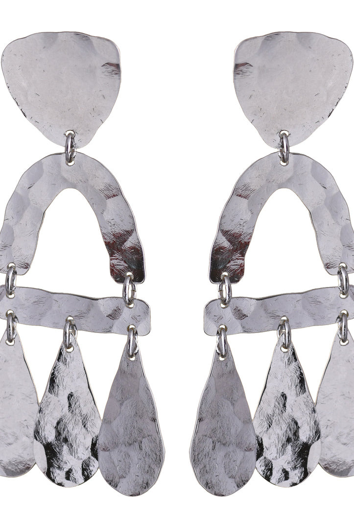 We Dream In Colour Chrome Castara Earring-Earrings-Vixen Collection, Day Spa and Women's Boutique Located in Seattle, Washington