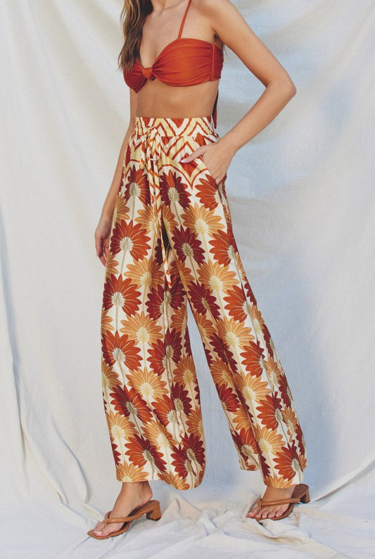 Golden Age Wide Leg Pull On Pants-Pants-Vixen Collection, Day Spa and Women's Boutique Located in Seattle, Washington