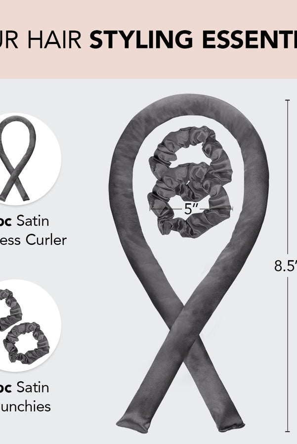Satin Heatless Curling Set-Beauty-Vixen Collection, Day Spa and Women's Boutique Located in Seattle, Washington