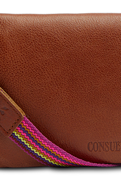 Consuela Brandy Uptown Crossbody-Bags + Wallets-Vixen Collection, Day Spa and Women's Boutique Located in Seattle, Washington