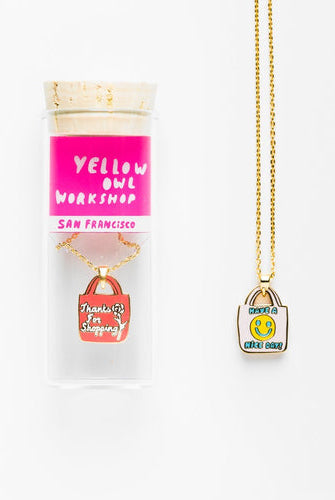 Yellow Owl Workshop 2-Sided Pendant-Necklaces-Vixen Collection, Day Spa and Women's Boutique Located in Seattle, Washington