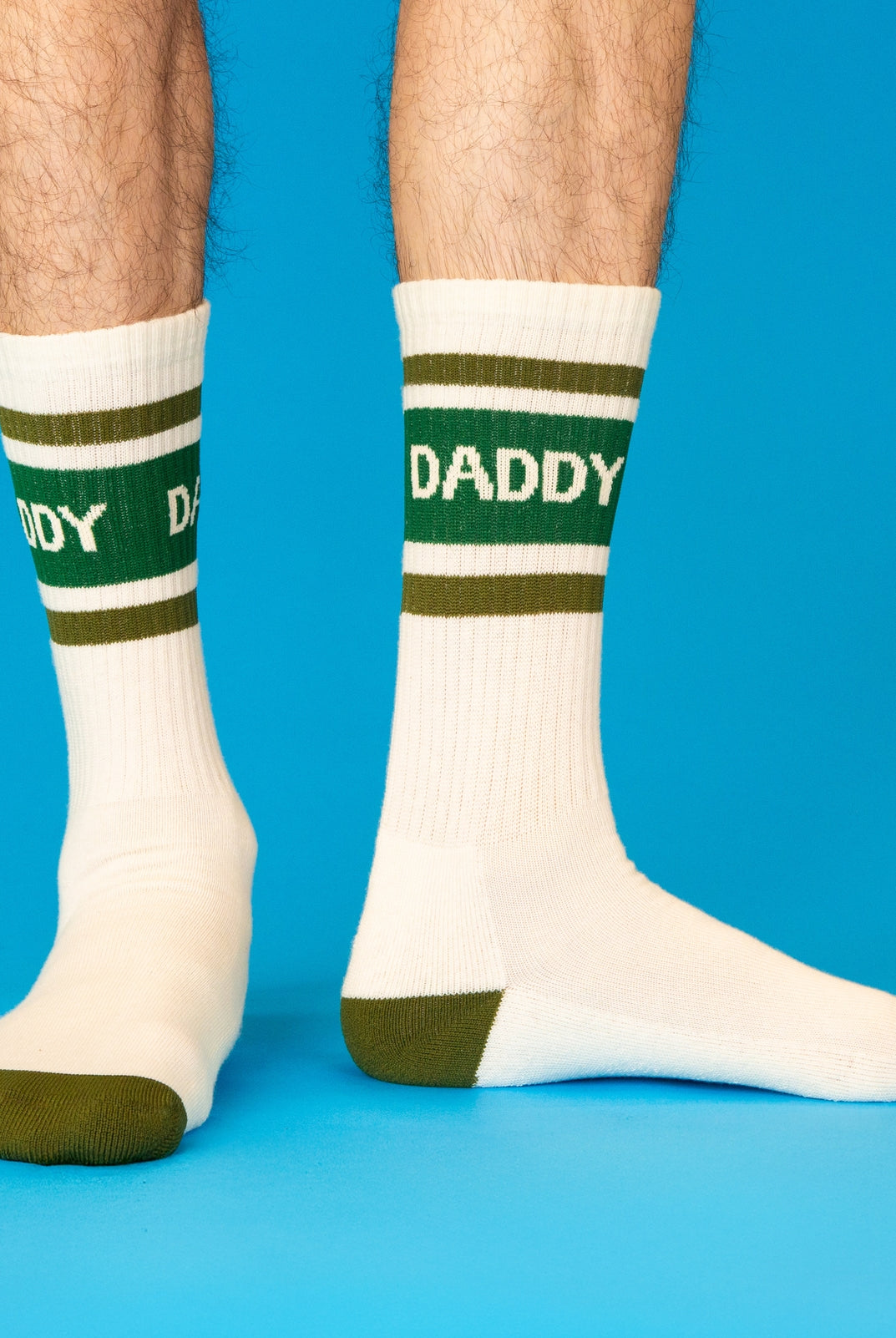 Daddy Gym Crew Socks-Men's Accessories-Vixen Collection, Day Spa and Women's Boutique Located in Seattle, Washington