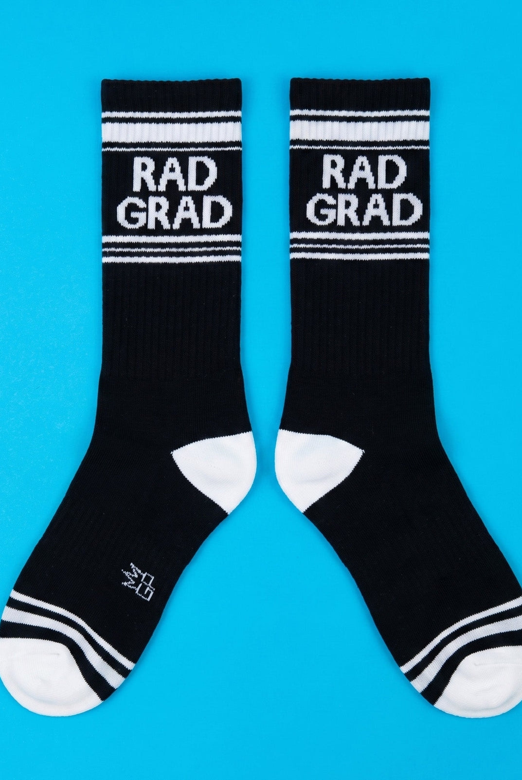 Rad Grad Gym Crew Socks-Men's Accessories-Vixen Collection, Day Spa and Women's Boutique Located in Seattle, Washington