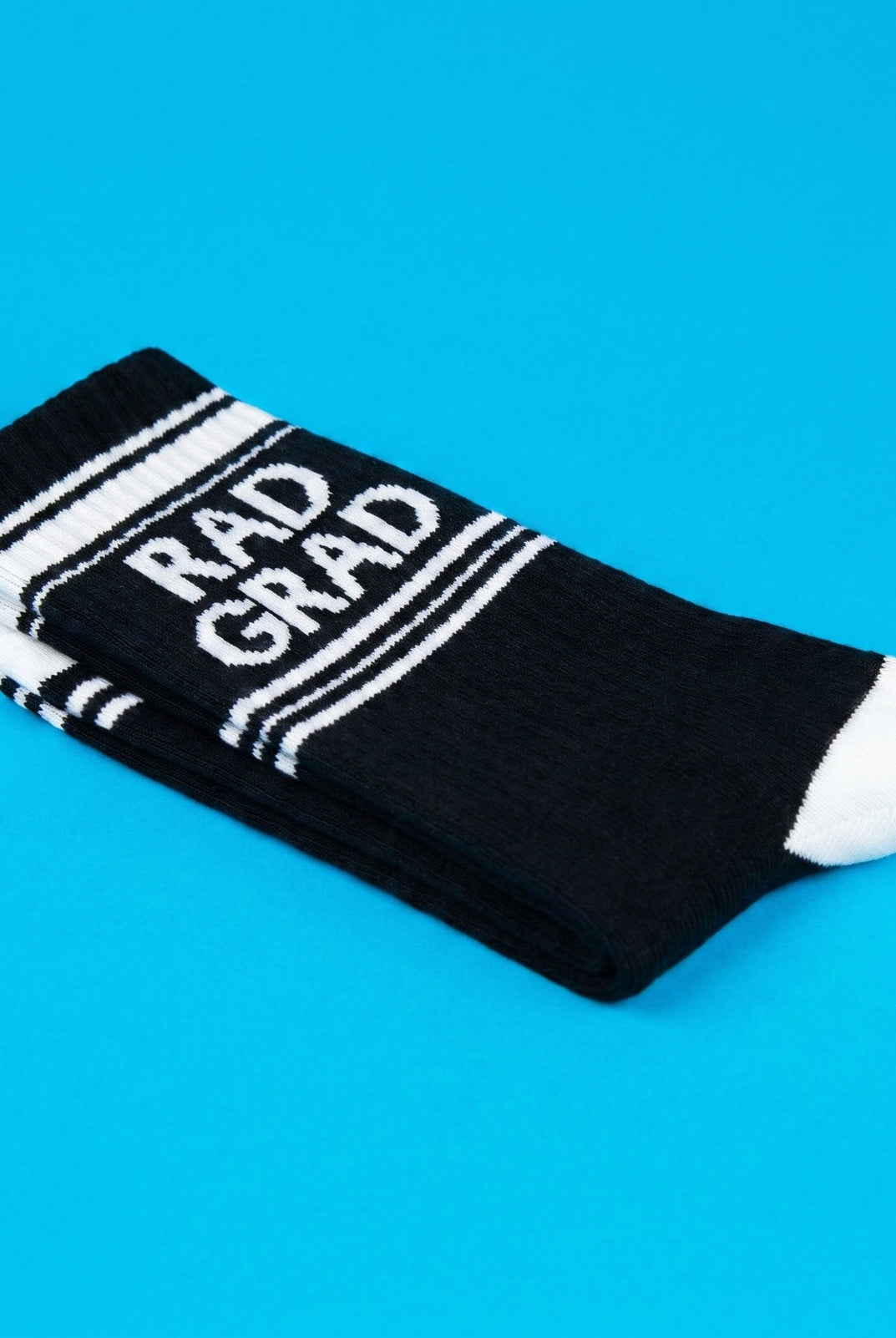 Rad Grad Gym Crew Socks-Men's Accessories-Vixen Collection, Day Spa and Women's Boutique Located in Seattle, Washington