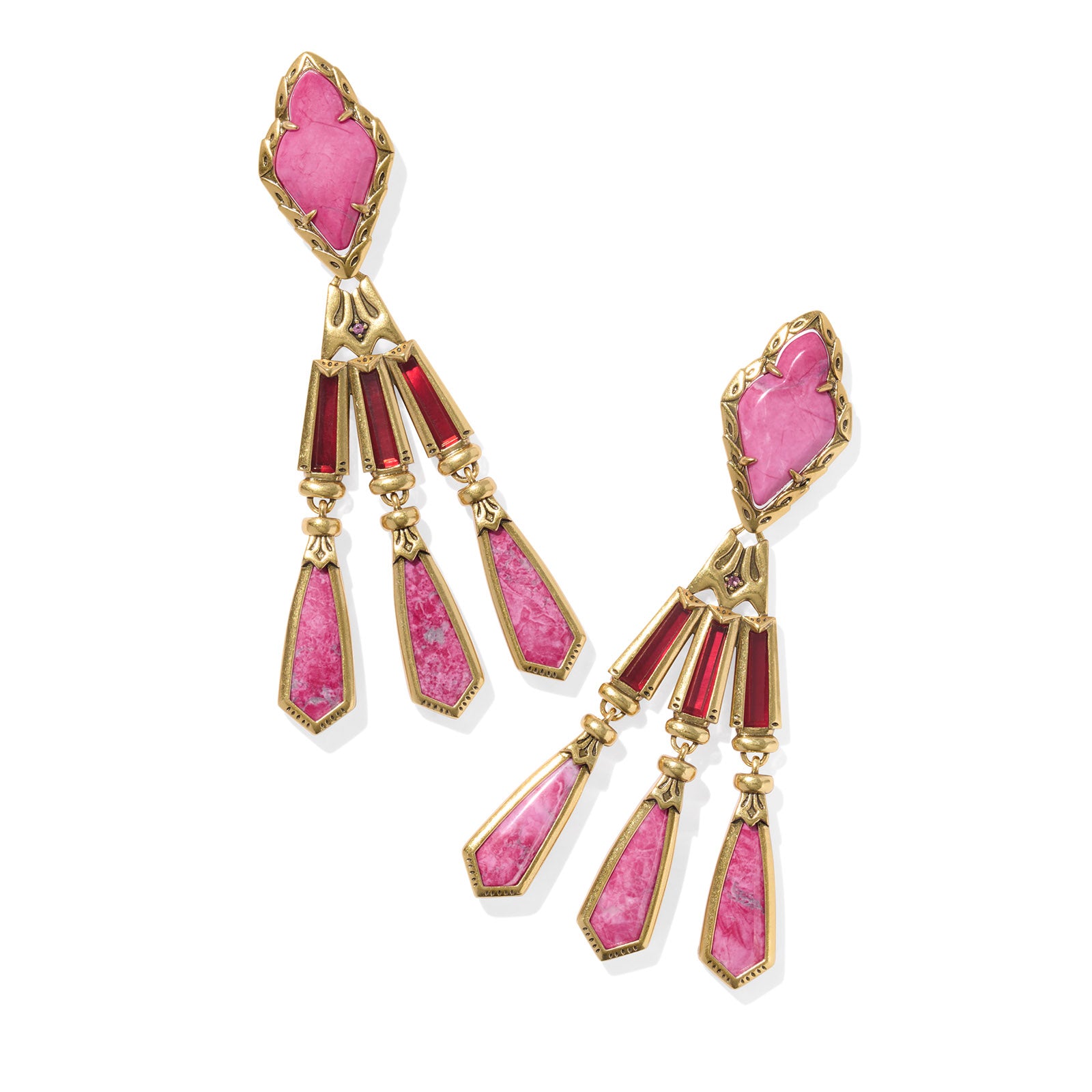 Adeline Statement Earrings-Earrings-Vixen Collection, Day Spa and Women's Boutique Located in Seattle, Washington