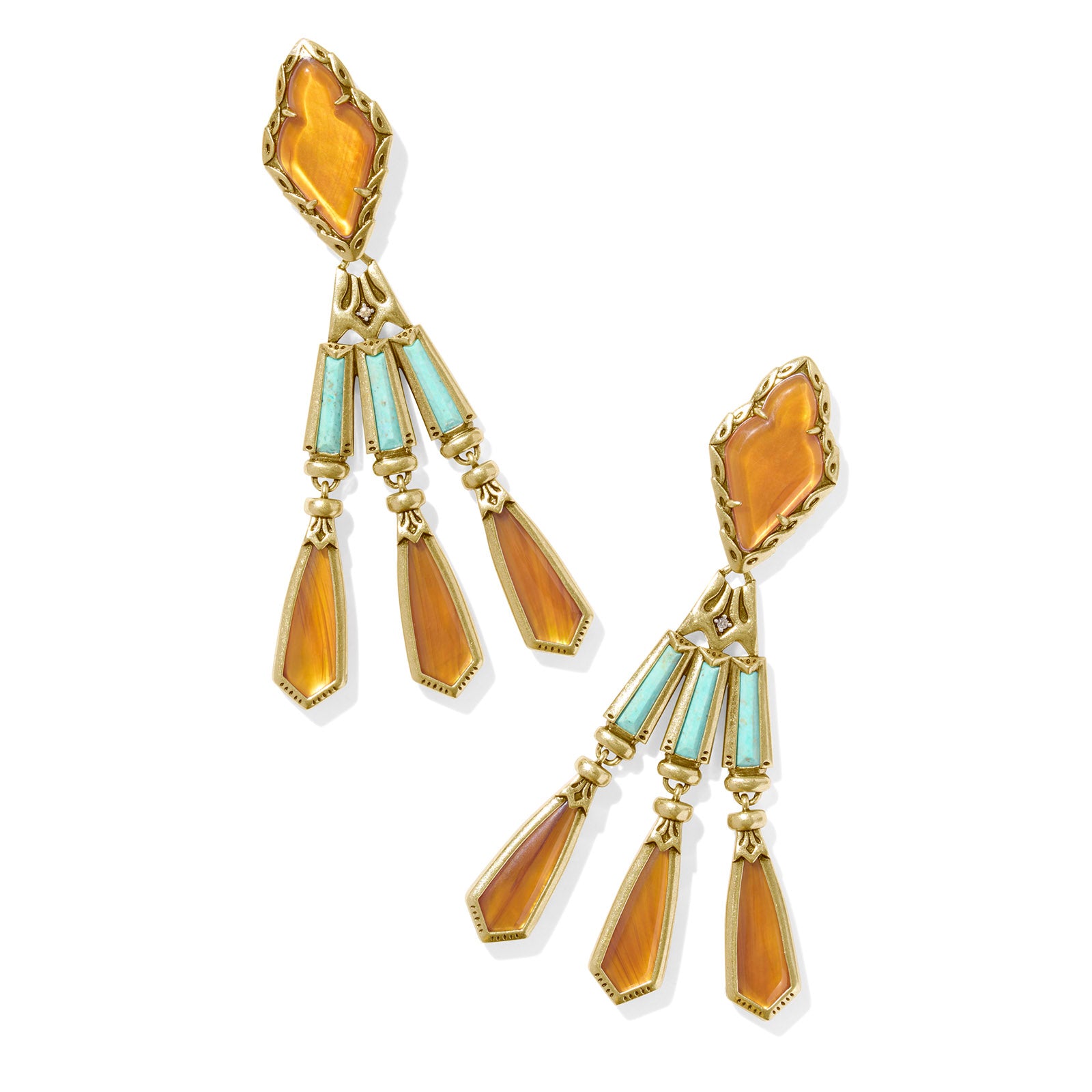 Adeline Statement Earrings-Earrings-Vixen Collection, Day Spa and Women's Boutique Located in Seattle, Washington