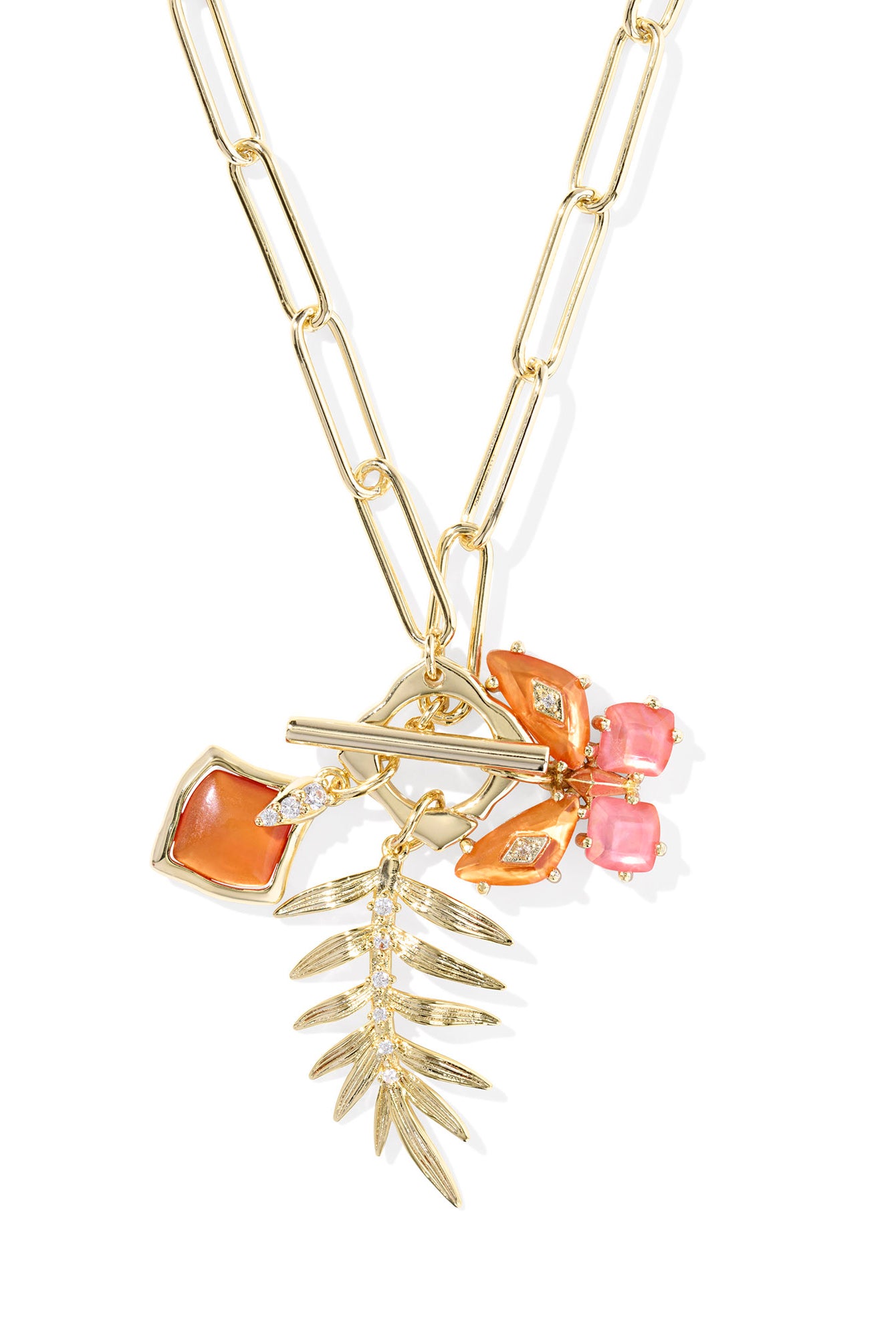 Bianca Butterfly Charm Necklace-Necklaces-Vixen Collection, Day Spa and Women's Boutique Located in Seattle, Washington