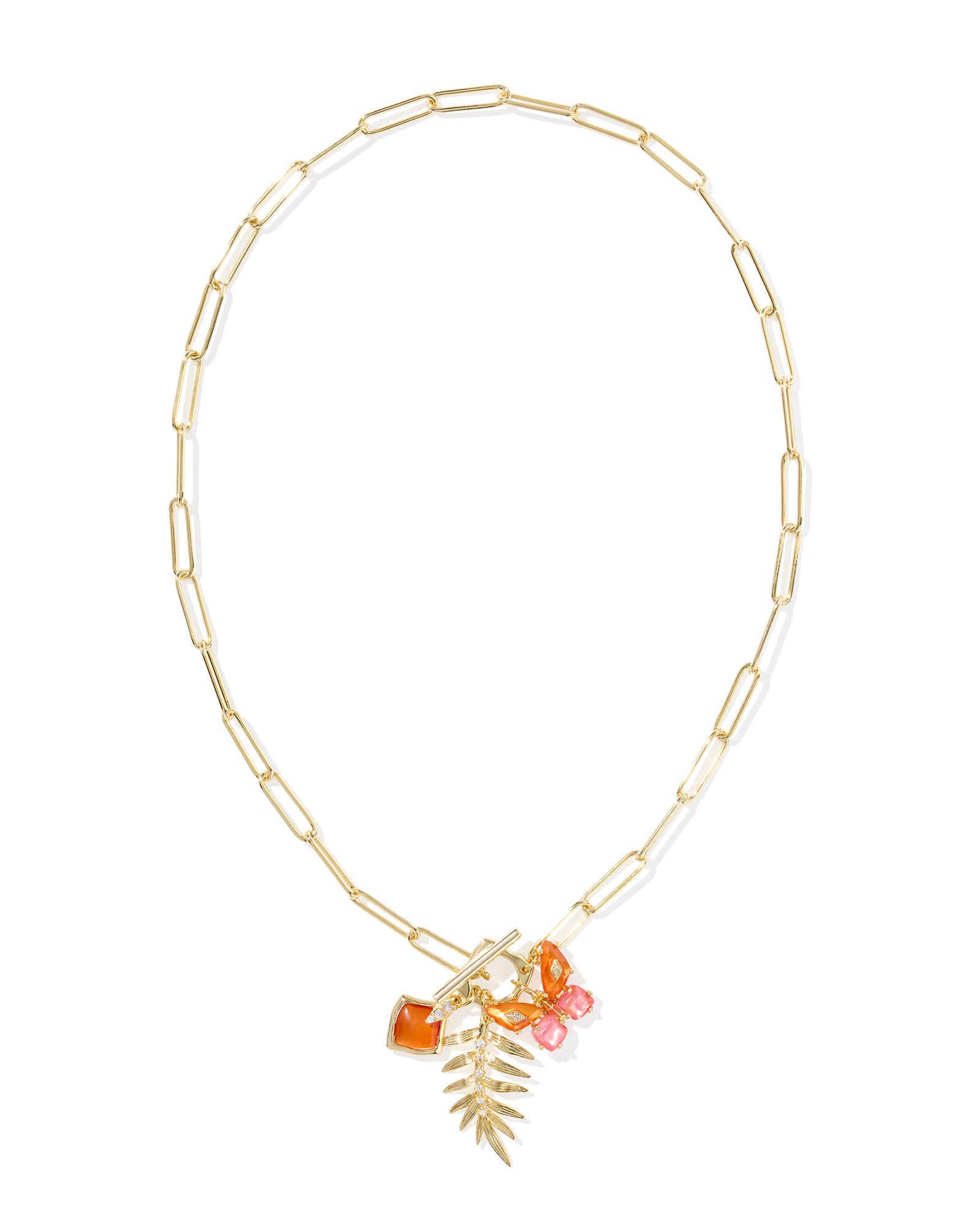 Bianca Butterfly Charm Necklace-Necklaces-Vixen Collection, Day Spa and Women's Boutique Located in Seattle, Washington