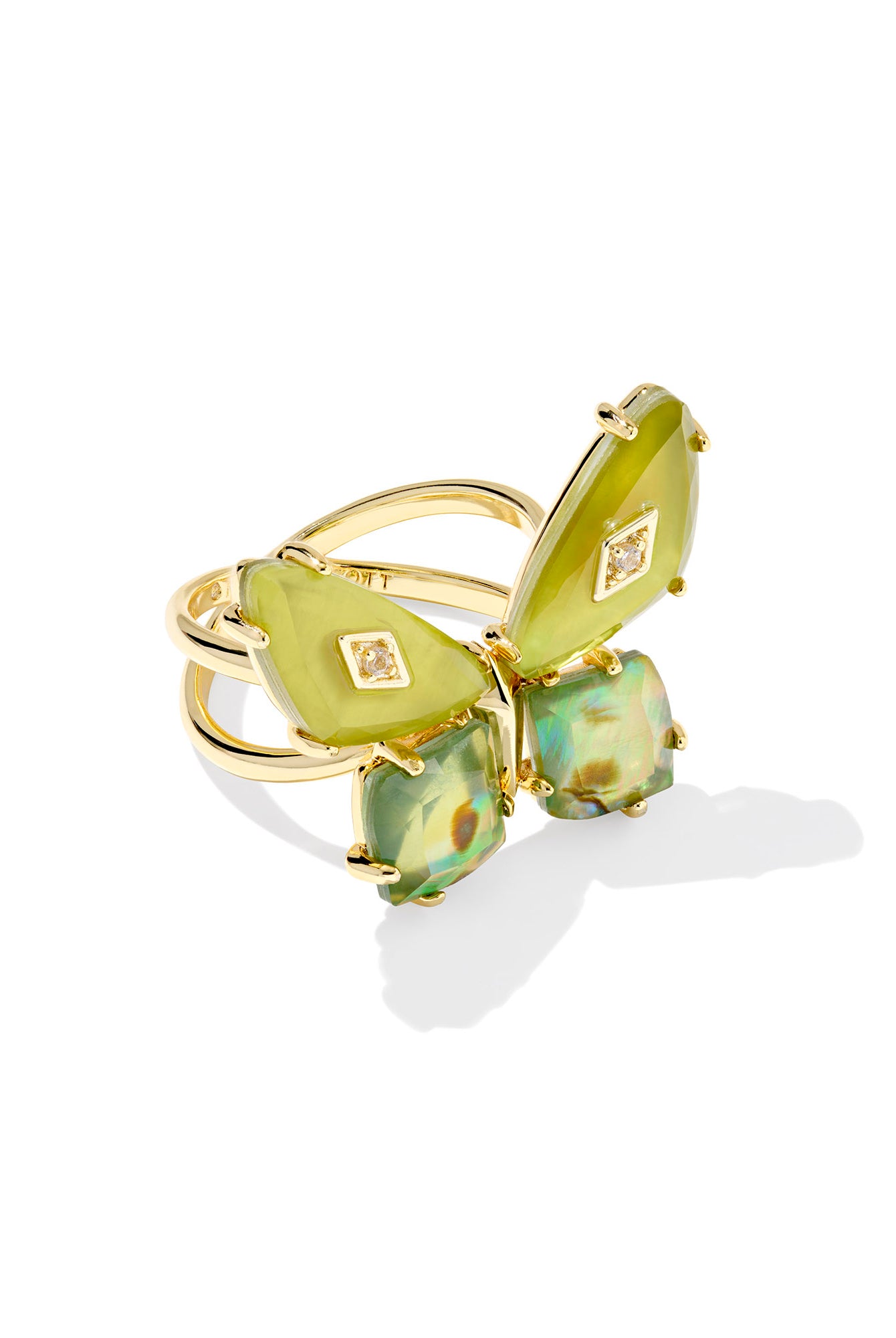 Bianca Butterfly Cocktail Ring-Rings-Vixen Collection, Day Spa and Women's Boutique Located in Seattle, Washington