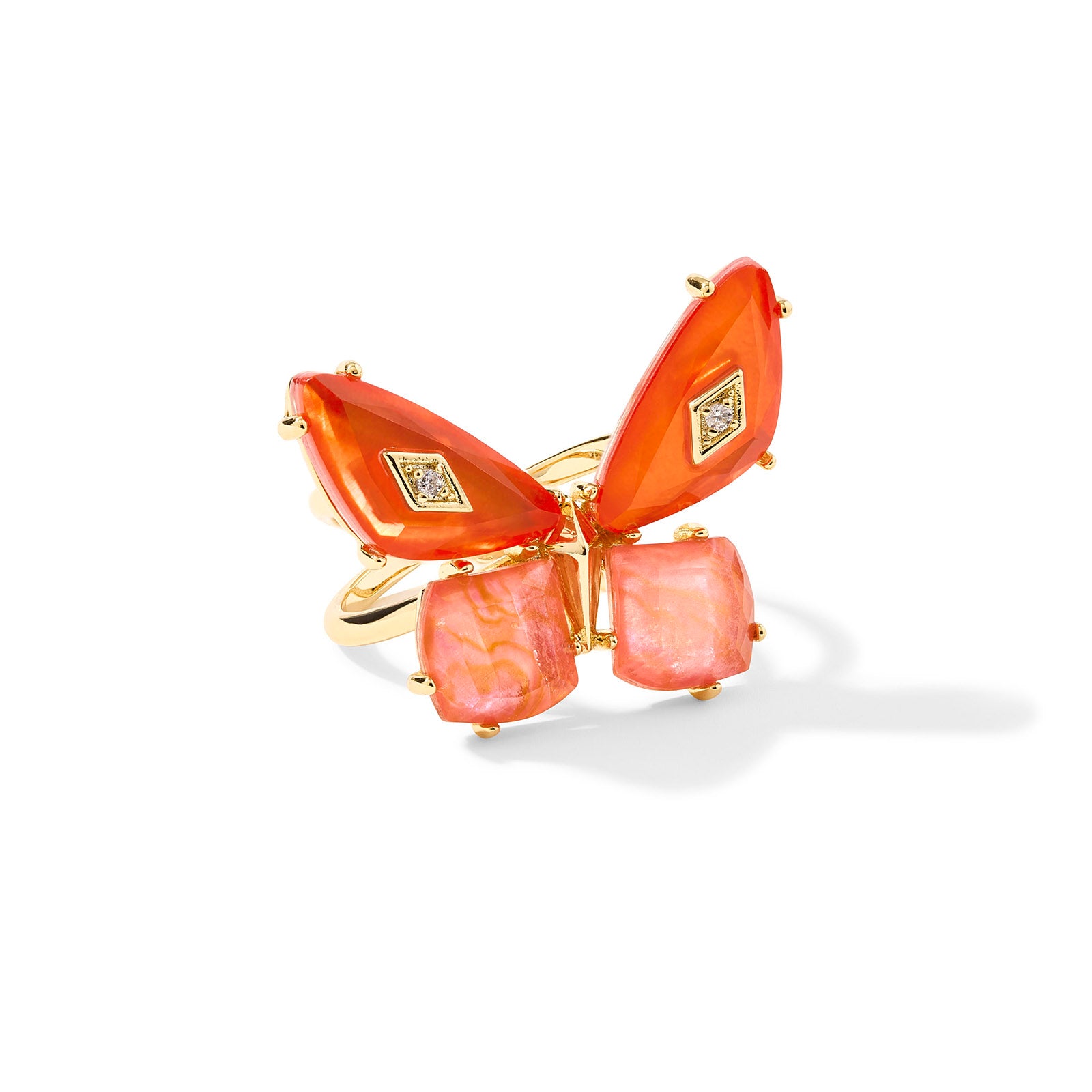 Bianca Butterfly Cocktail Ring-Rings-Vixen Collection, Day Spa and Women's Boutique Located in Seattle, Washington