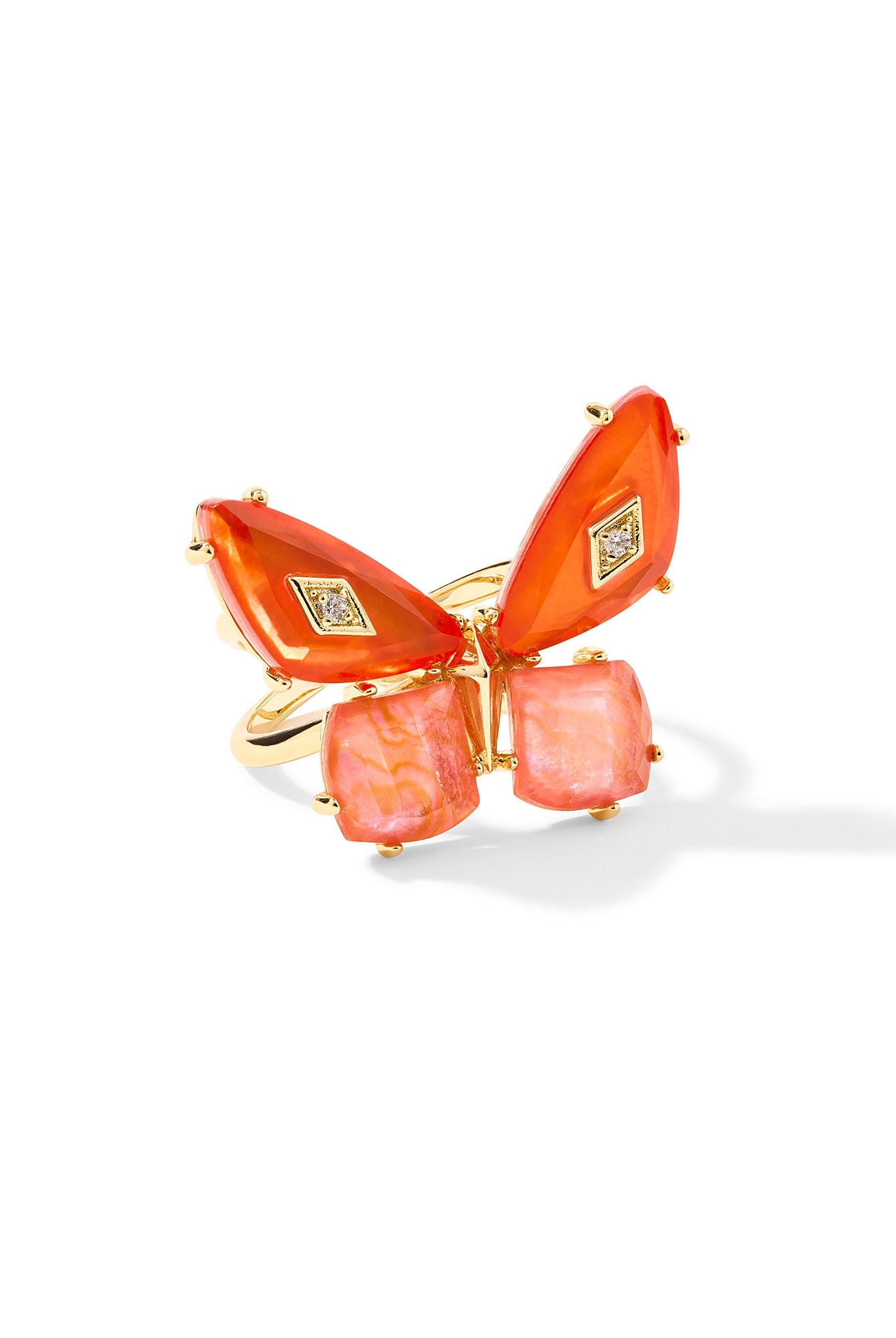 Bianca Butterfly Cocktail Ring-Rings-Vixen Collection, Day Spa and Women's Boutique Located in Seattle, Washington