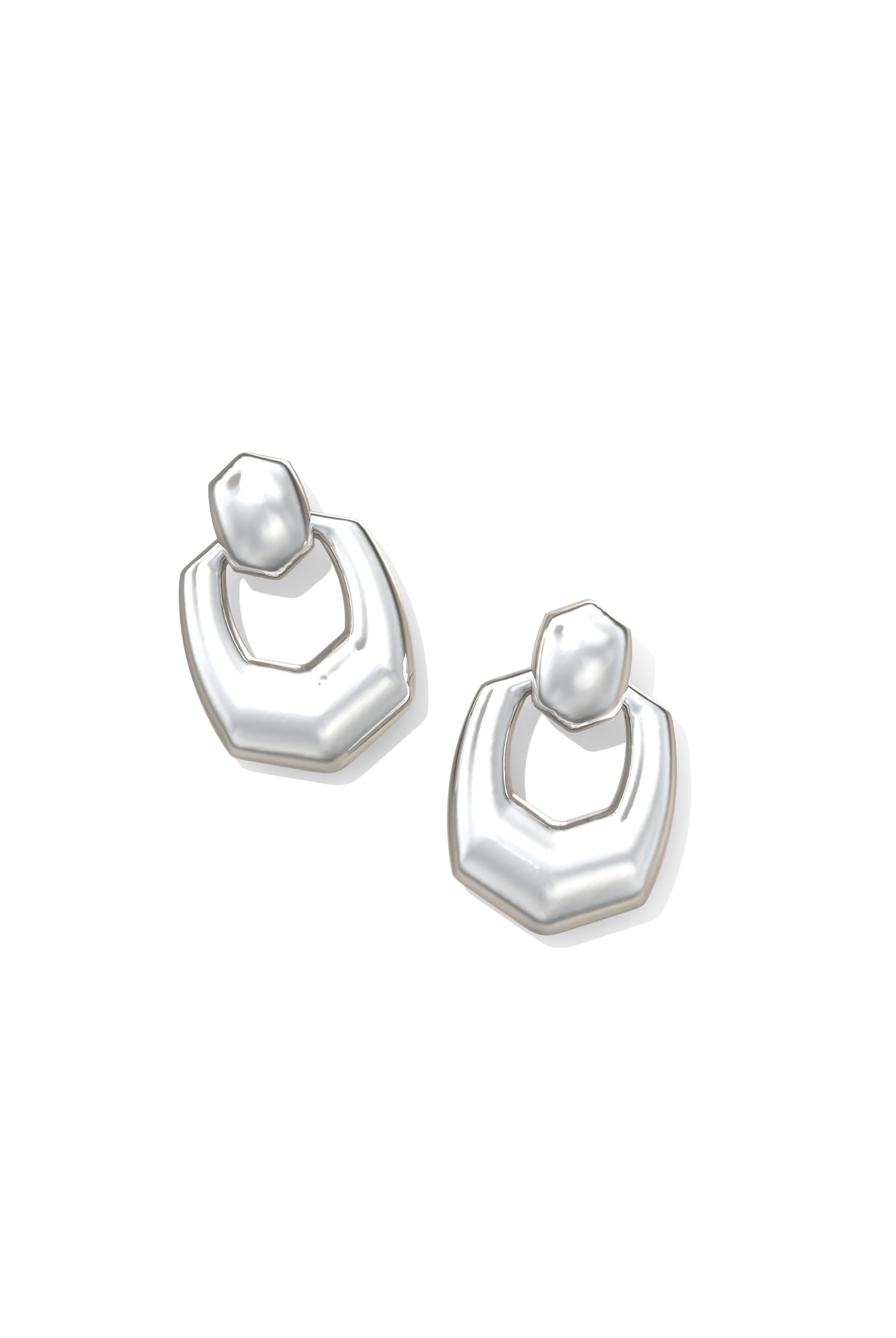 Kaitlin Open Frame Earrings-Earrings-Vixen Collection, Day Spa and Women's Boutique Located in Seattle, Washington