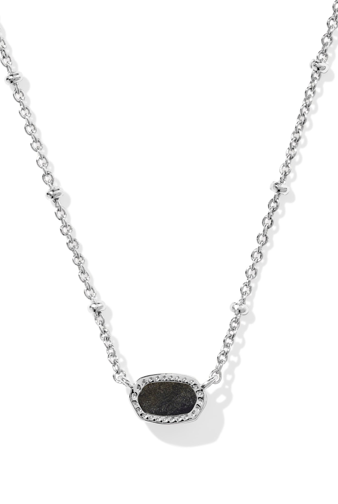 Mini Elisa Satellite Short Pendant Necklace-Necklaces-Vixen Collection, Day Spa and Women's Boutique Located in Seattle, Washington