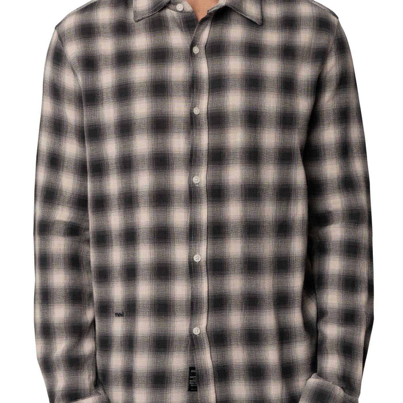 Asphalt Check Flannel-Men's Tops-Vixen Collection, Day Spa and Women's Boutique Located in Seattle, Washington