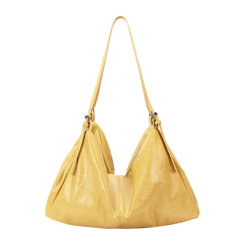 Samantha Yellow Recycled Vegan Tote Bag-Bags + Wallets-Vixen Collection, Day Spa and Women's Boutique Located in Seattle, Washington