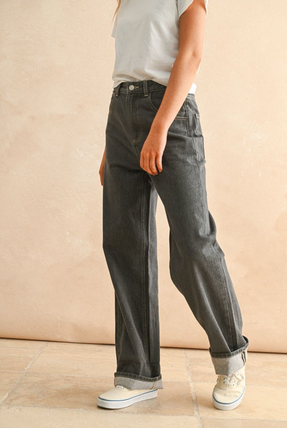 Mercury Cuff Pants-Denim-Vixen Collection, Day Spa and Women's Boutique Located in Seattle, Washington