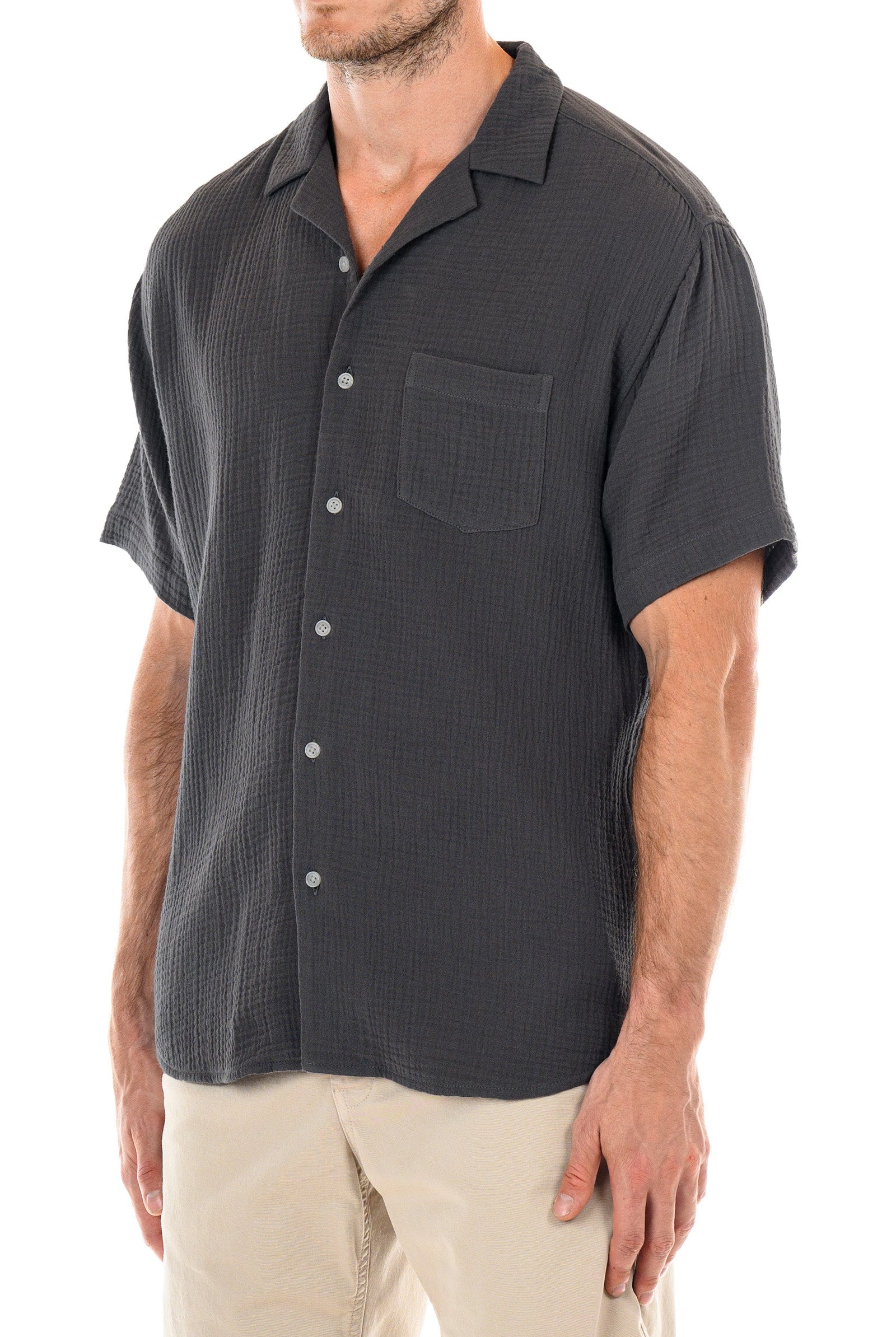 Morro Bay Shirt-Men's Tops-Vixen Collection, Day Spa and Women's Boutique Located in Seattle, Washington