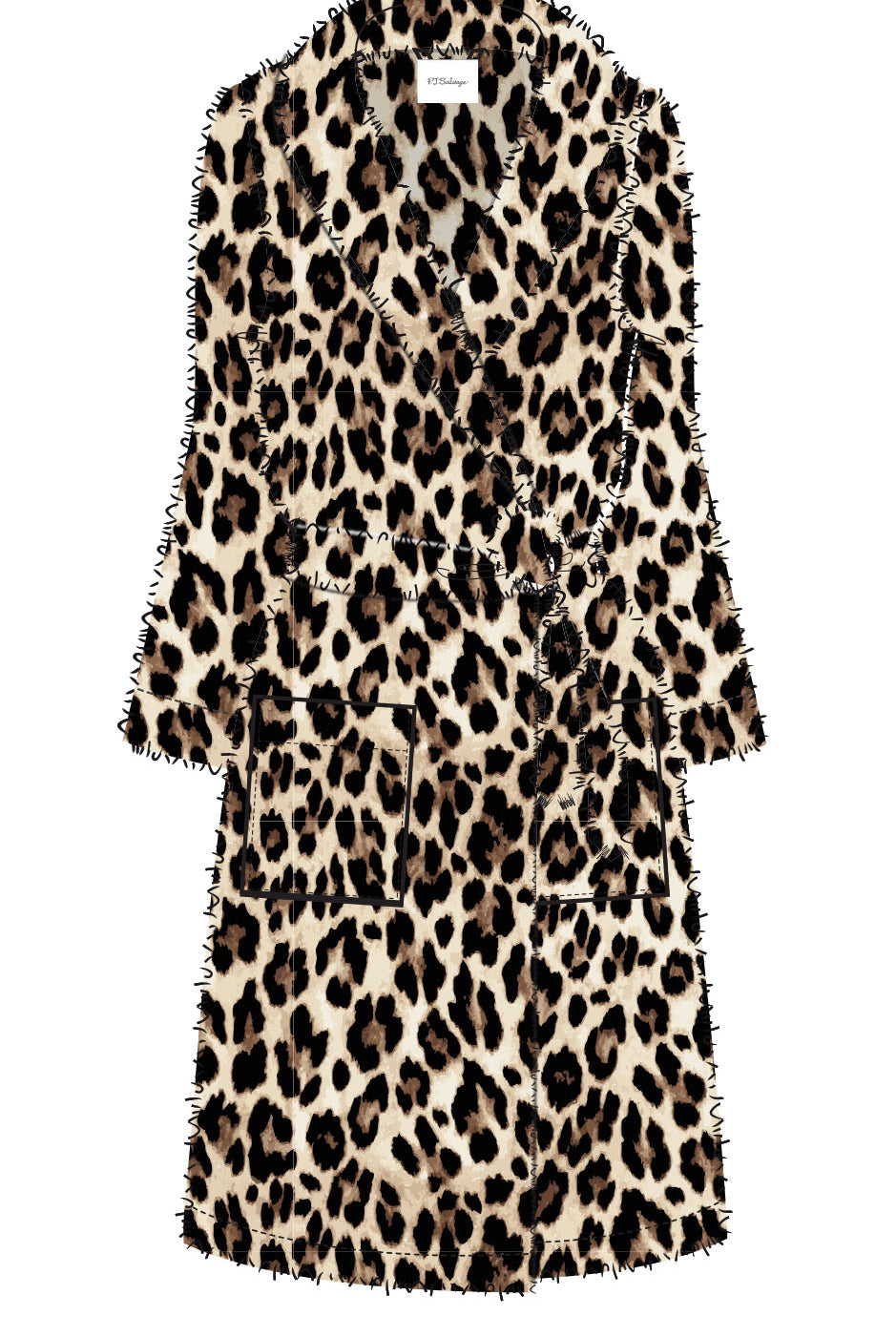 Holiday Dreams Robe-Loungewear Tops-Vixen Collection, Day Spa and Women's Boutique Located in Seattle, Washington