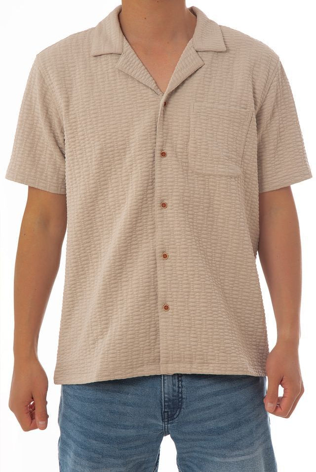 Quiet Earth Button-Up-Men's Tops-Vixen Collection, Day Spa and Women's Boutique Located in Seattle, Washington