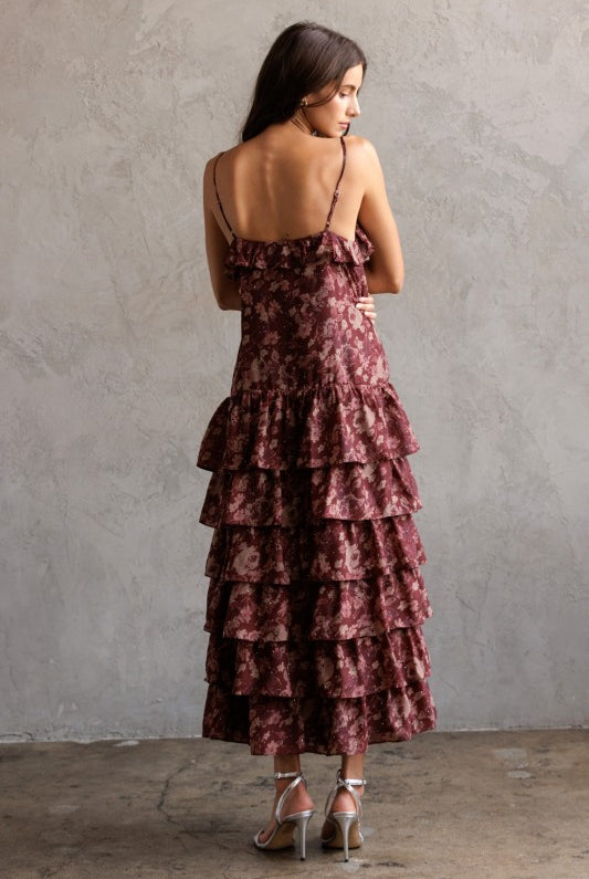 Garden Serenade Maxi Dress-Dresses-Vixen Collection, Day Spa and Women's Boutique Located in Seattle, Washington