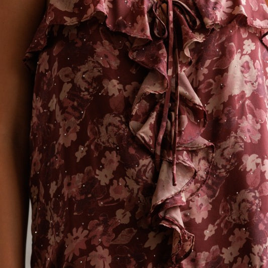 Garden Serenade Maxi Dress-Dresses-Vixen Collection, Day Spa and Women's Boutique Located in Seattle, Washington