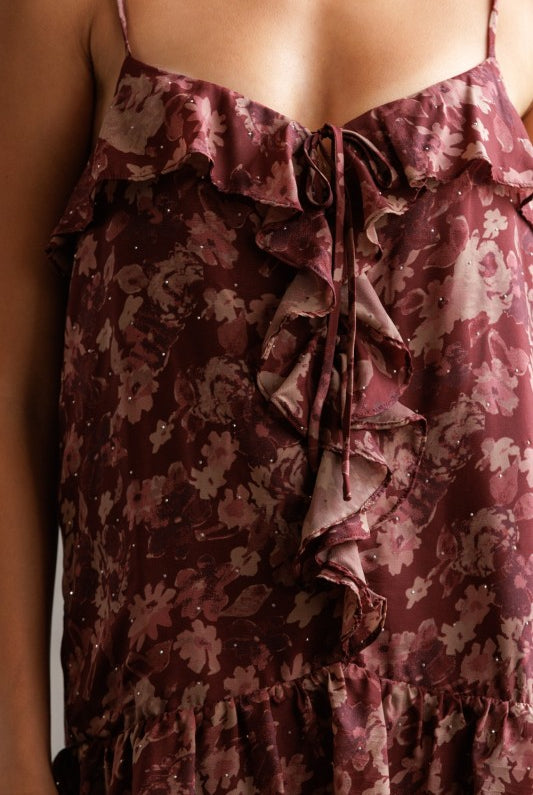 Garden Serenade Maxi Dress-Dresses-Vixen Collection, Day Spa and Women's Boutique Located in Seattle, Washington
