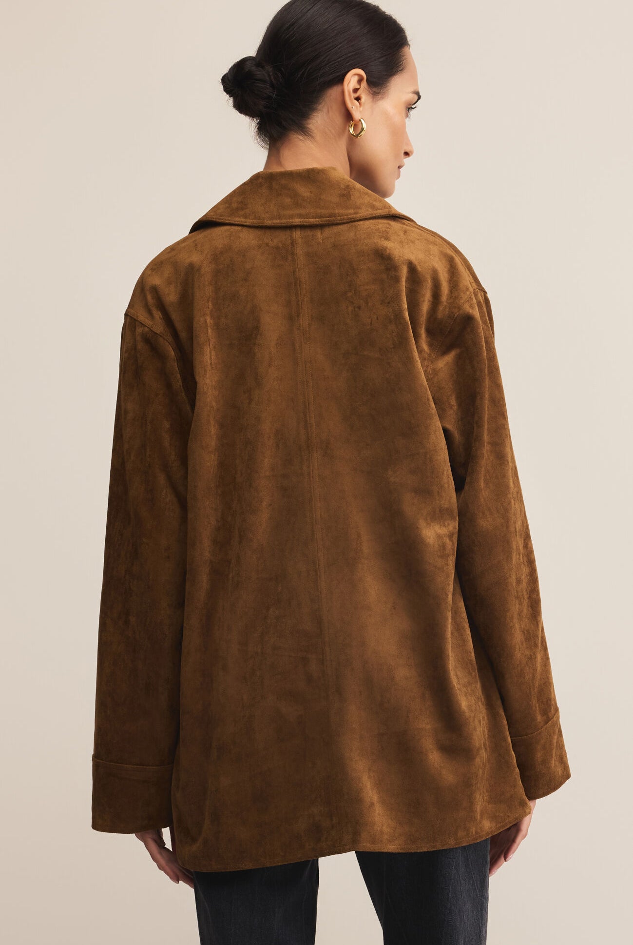 Decker Suede Chore Jacket-Jackets-Vixen Collection, Day Spa and Women's Boutique Located in Seattle, Washington
