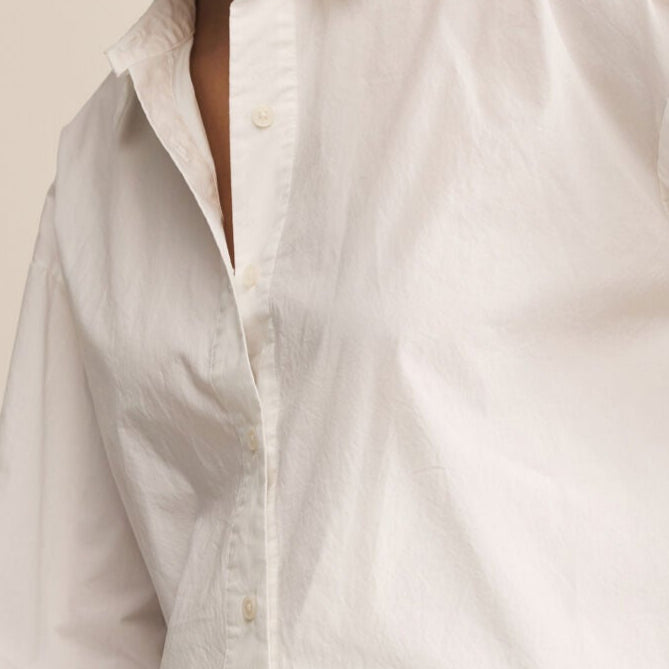 Elevated Poplin Shirt-Long Sleeves-Vixen Collection, Day Spa and Women's Boutique Located in Seattle, Washington