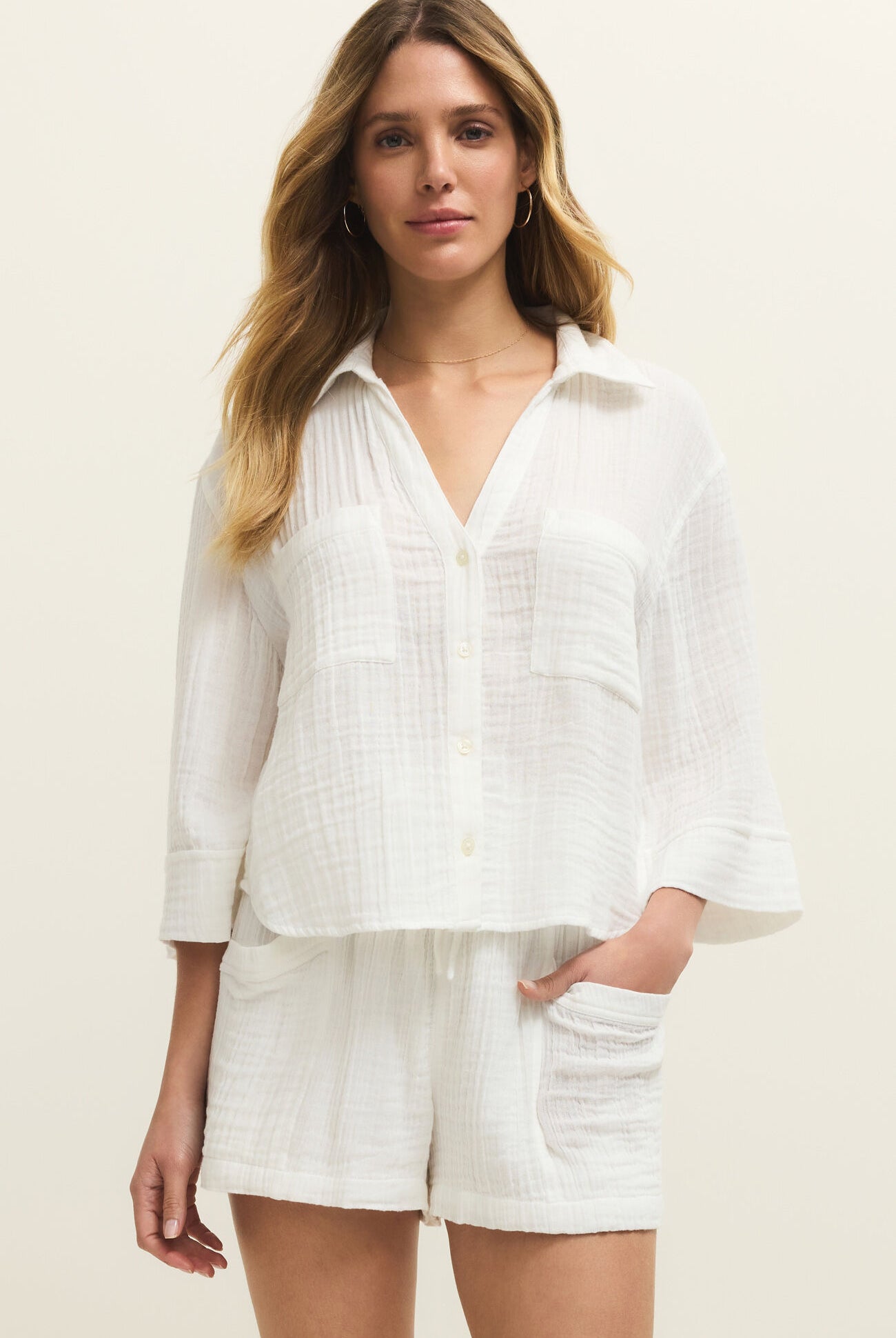 Helena Shirt-Long Sleeves-Vixen Collection, Day Spa and Women's Boutique Located in Seattle, Washington