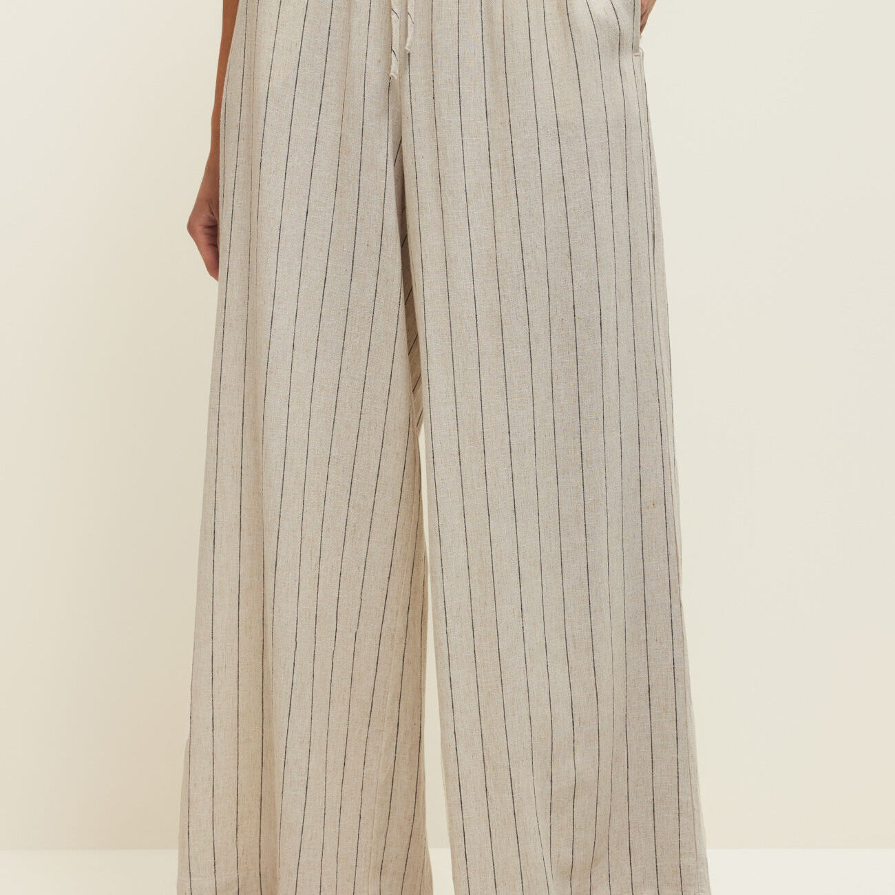 Henri Striped Wide Leg Pant-Pants-Vixen Collection, Day Spa and Women's Boutique Located in Seattle, Washington