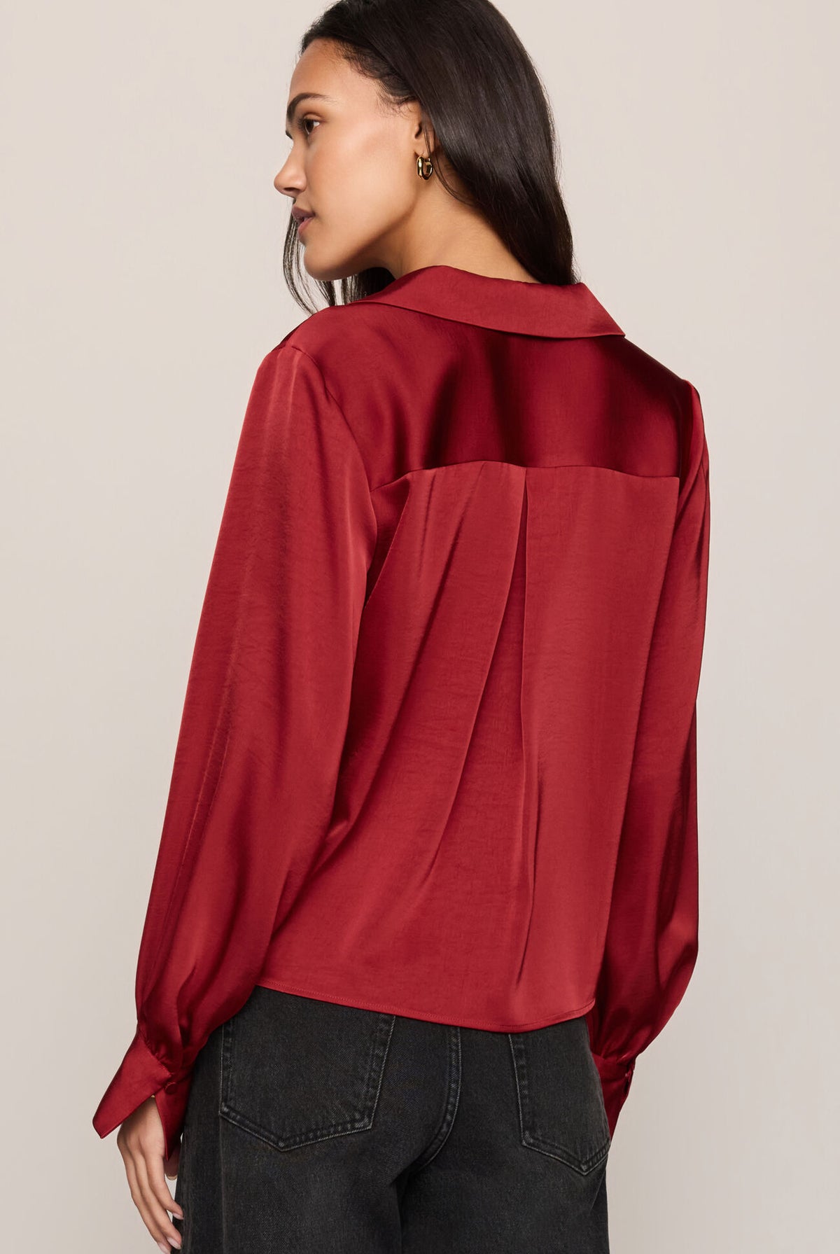 Late Night Luxe Button Up-Tops-Vixen Collection, Day Spa and Women's Boutique Located in Seattle, Washington