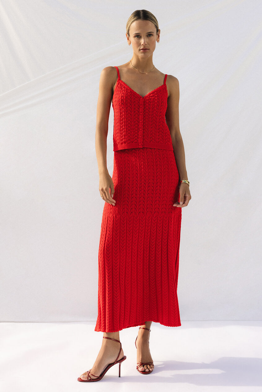 Lexa Sweater Skirt-Skirts-Vixen Collection, Day Spa and Women's Boutique Located in Seattle, Washington