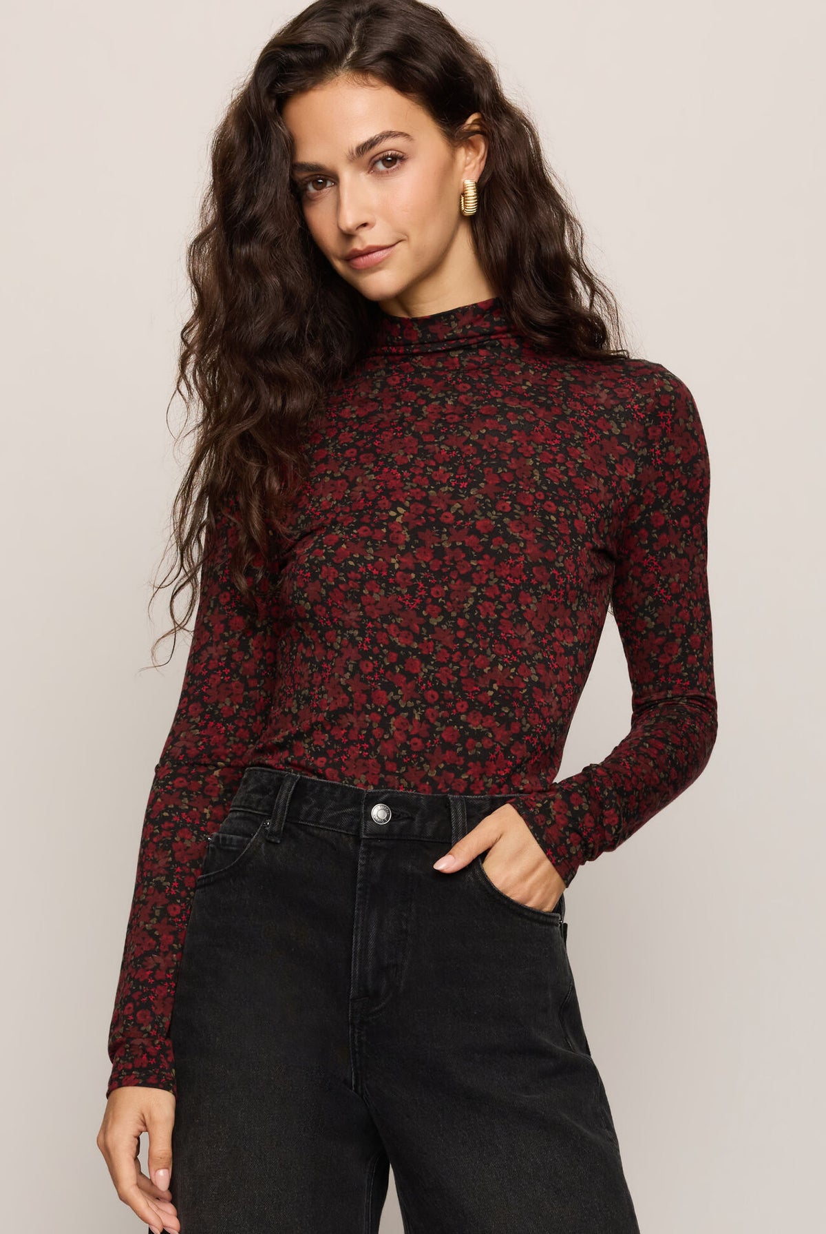 Lira Dani Ditsy Top-Tops-Vixen Collection, Day Spa and Women's Boutique Located in Seattle, Washington
