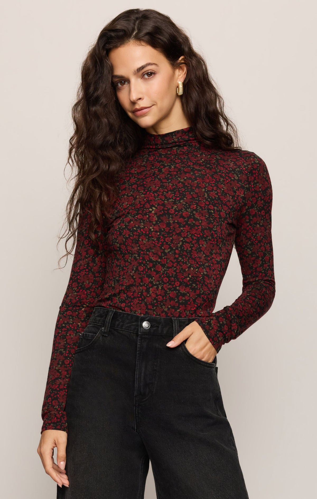 Lira Dani Ditsy Top-Tops-Vixen Collection, Day Spa and Women's Boutique Located in Seattle, Washington