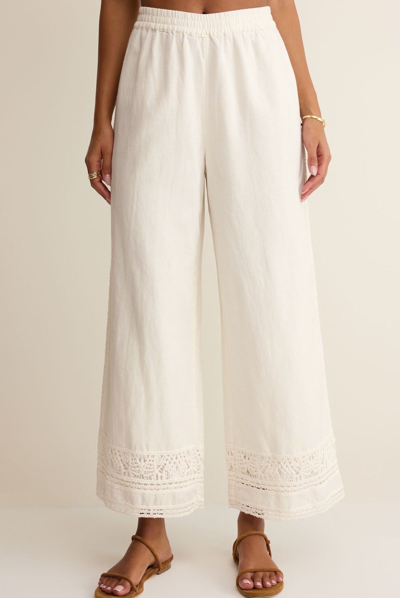 Scout Embroidered Pant-Bottoms-Vixen Collection, Day Spa and Women's Boutique Located in Seattle, Washington