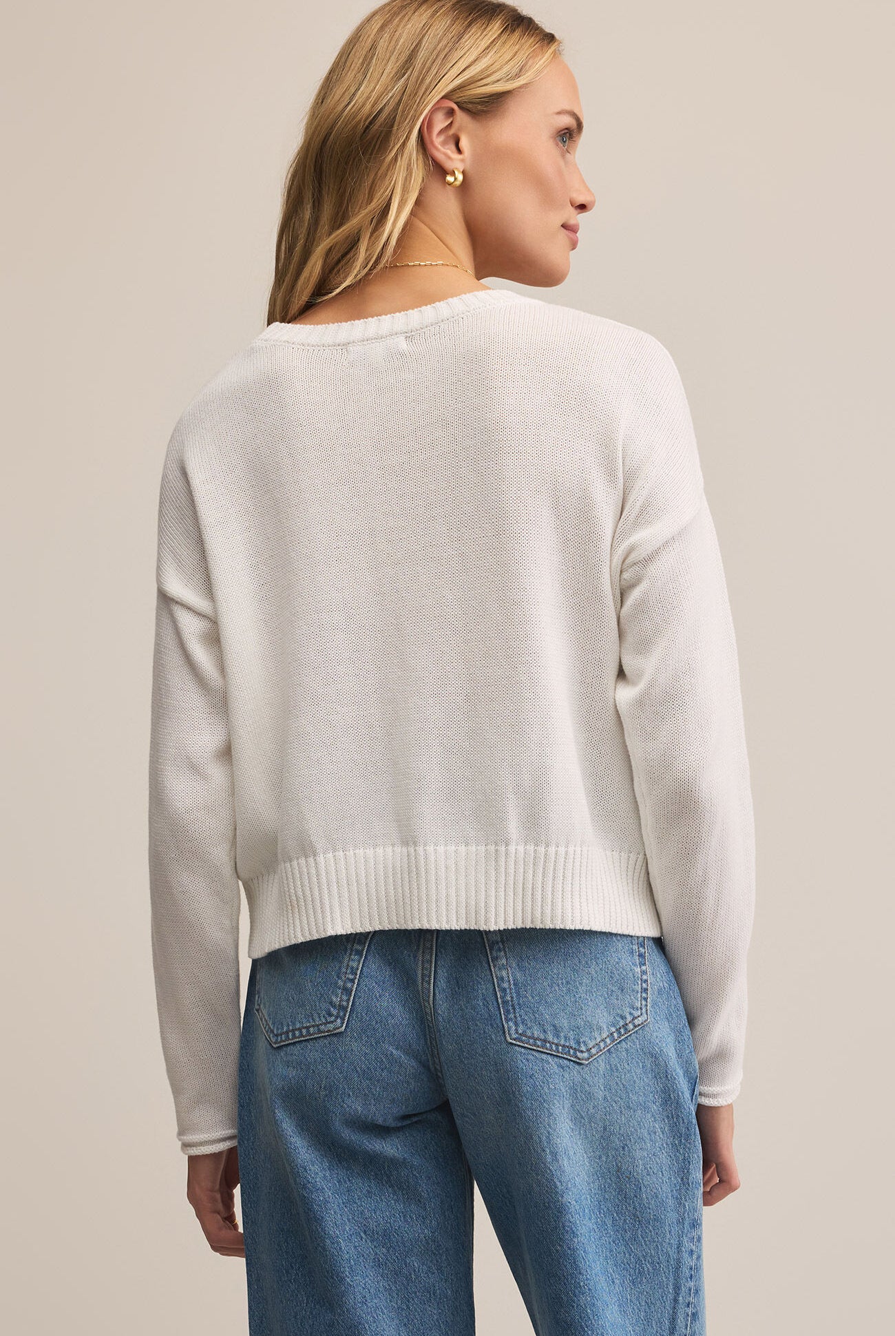 Sienna Lucky Star Sweater-Sweaters-Vixen Collection, Day Spa and Women's Boutique Located in Seattle, Washington