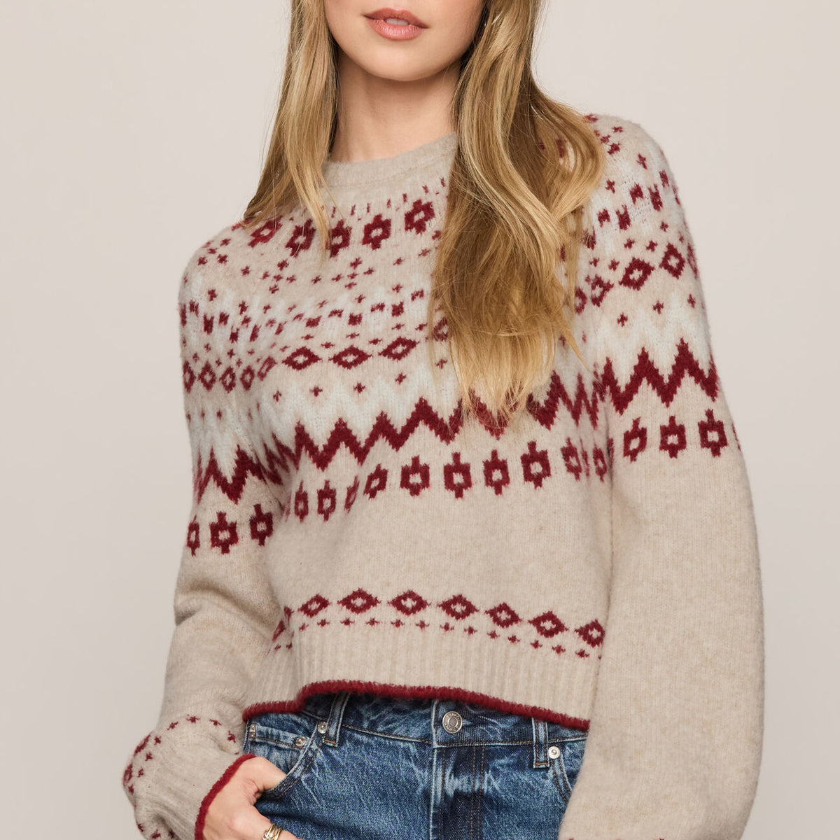 String The Lights Sweater-Tops-Vixen Collection, Day Spa and Women's Boutique Located in Seattle, Washington