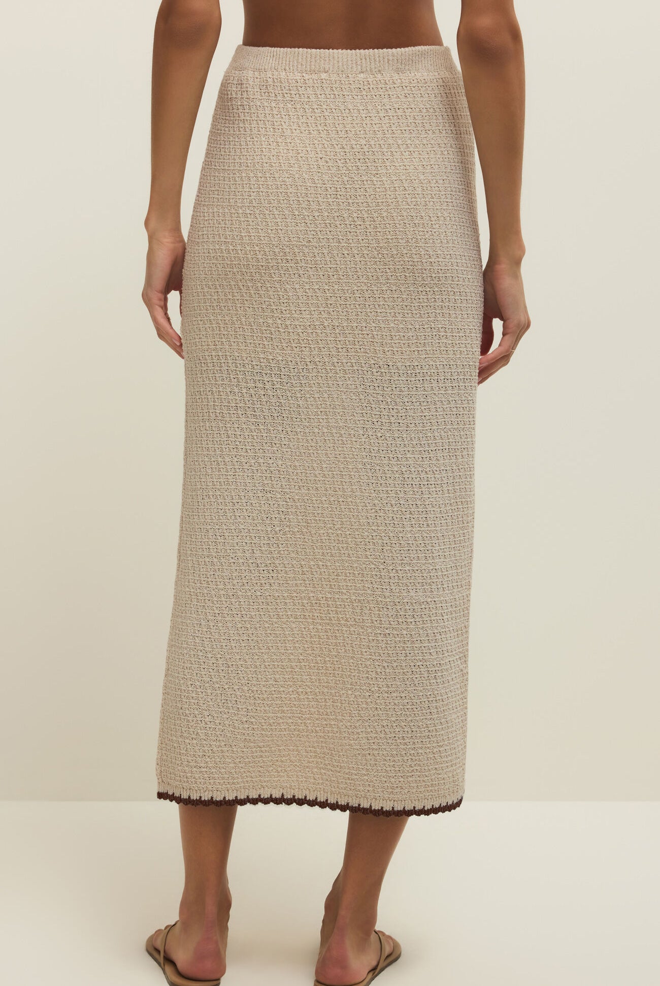 Yessenia Whipstitch Skirt-Skirts-Vixen Collection, Day Spa and Women's Boutique Located in Seattle, Washington