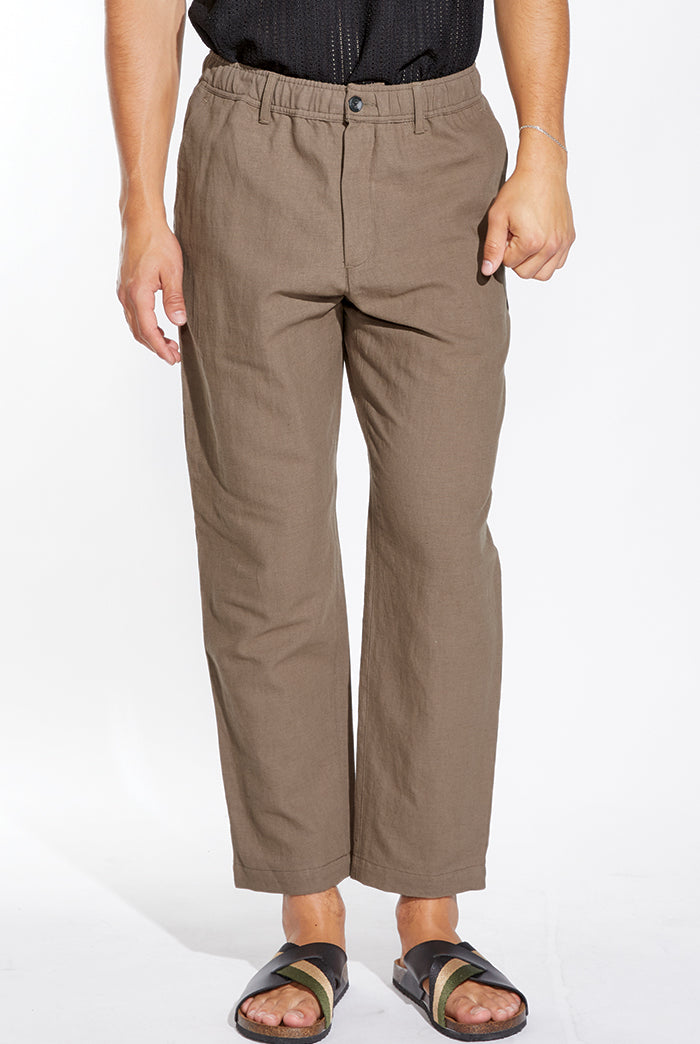 Dune Linen Pants-Men's Bottoms-Vixen Collection, Day Spa and Women's Boutique Located in Seattle, Washington
